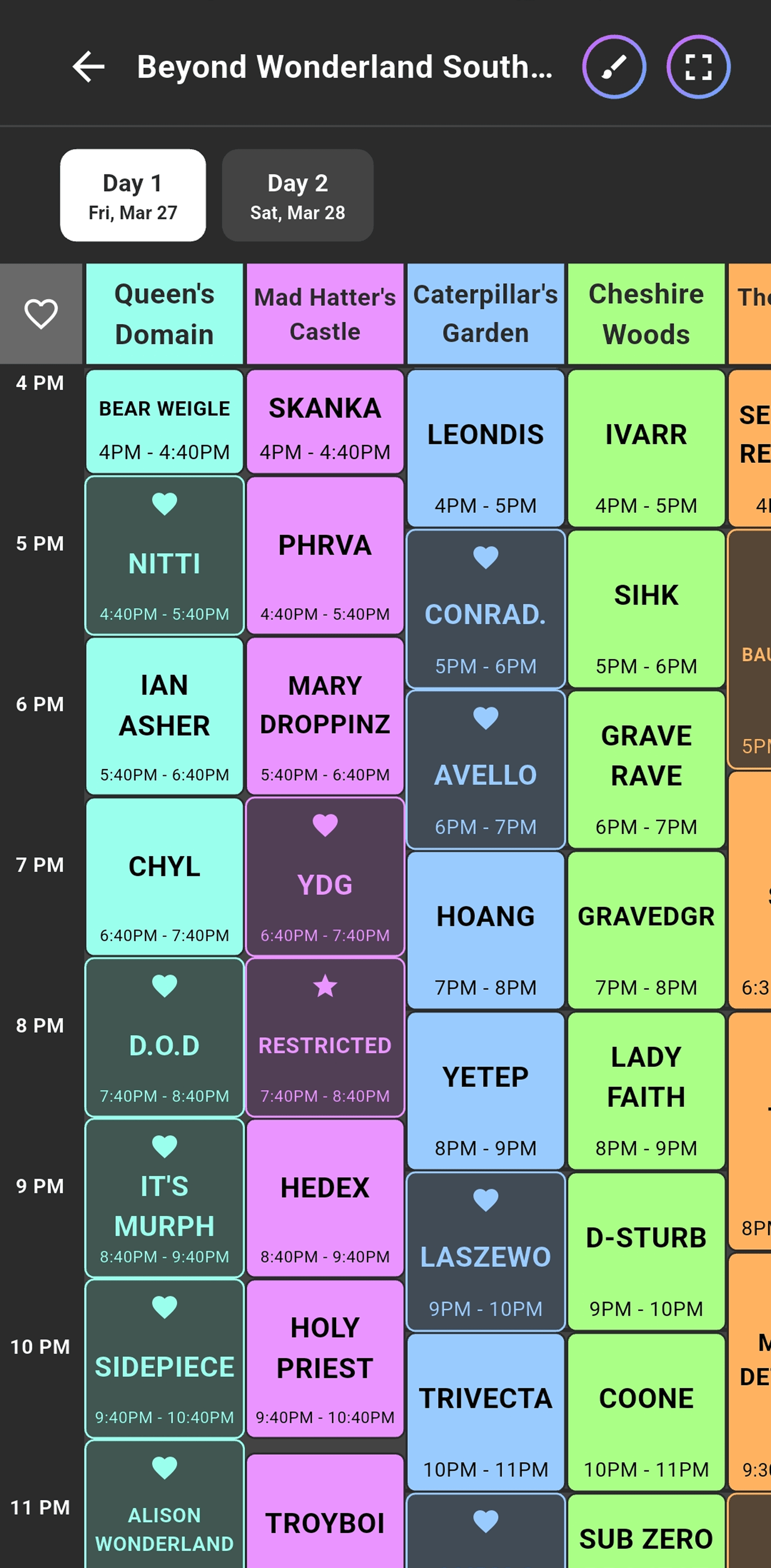 Festival Dust App Music Festival App Preview